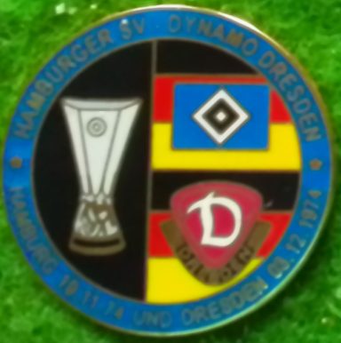 Achtelfinale 27.11.1974 u 11.12.1974 HSV : Dynamo Dresden