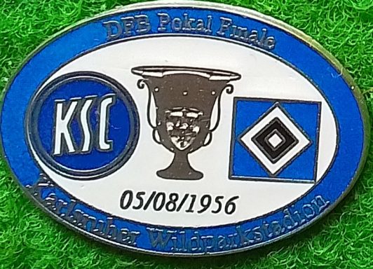 DFB Pokal Finale 05.08.1956 Karlsruher SC : HSV 3 : 1