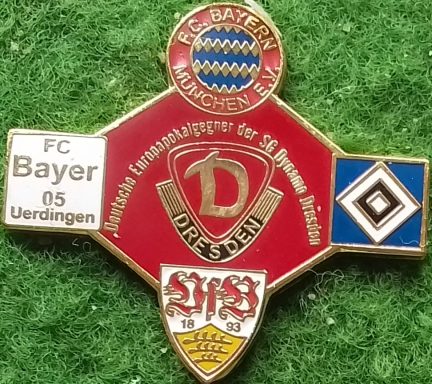 Deutsche Europapokalgegner der SG Dynamo Dresden