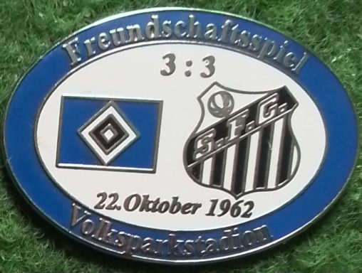 22.10.1962 HSV : FC Santos 3 : 3