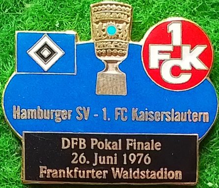 Finale 26.06.1976 HSV - 1.FC Kaiserslautern 2 : 0